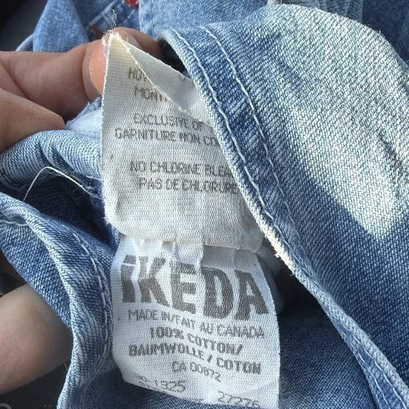 Denim Blue Women's Overalls - Picture 4 of 4